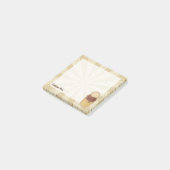 Twee ballen ijs cup post-it® notes (Schuin)