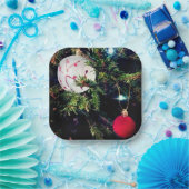 Twee ballen papieren bordje (Feest)