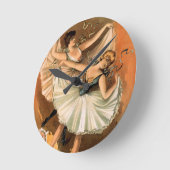 "Twee Ballerina's" klok (Hoek)
