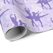 Twee Ballerinas Lavender All Occasion Cadeaupapier (Rol Hoek)