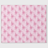 Twee Ballerinas Roze alle keren Cadeaupapier (Vlak)