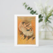 Twee Ballerinas Theatrisch Poster Briefkaart (Staand voorkant)