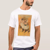 Twee Ballerinas Theatrisch Poster T-shirt (Voorkant)