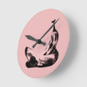 Twee Bananen in Liefde Ronde Klok (Hoek)