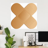 Twee bandhulpmiddelen poster (Thuiskantoor)