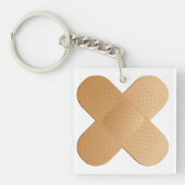 Twee bandhulpmiddelen sleutelhanger (Voorkant)