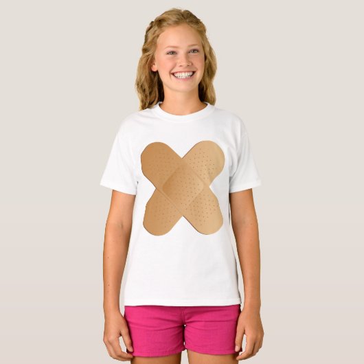 Twee bandhulpmiddelen t-shirt (Voorkant volledig)