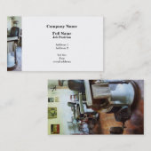 Twee Barber Chairs Visitekaartje (Voorkant / Achterkant)