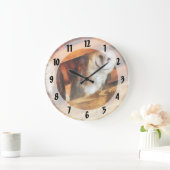 Twee Barn Owls Grote Klok (Huis)