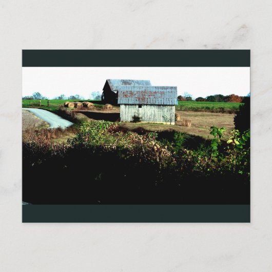 Twee Barns Briefkaart (Voorkant)