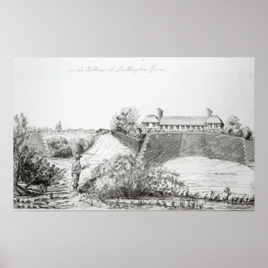 Twee batterijen in Southampton House Poster (Voorkant)