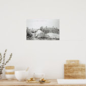 Twee batterijen in Southampton House Poster (Keuken)