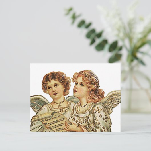 Twee Beauthful Angels Briefkaart (Staand voorkant)