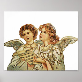Twee Beauthful Angels Poster