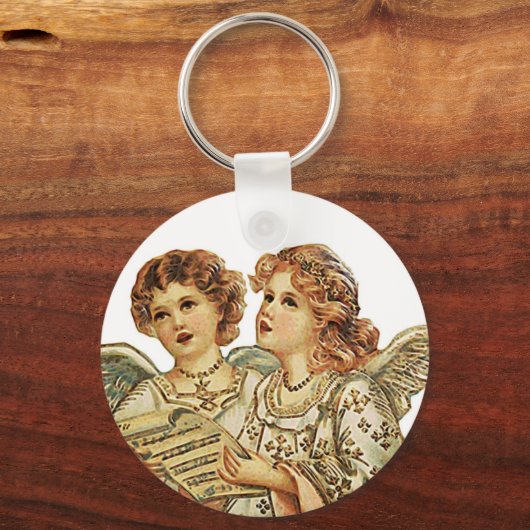 Twee Beauthful Angels Sleutelhanger (Voorkant)