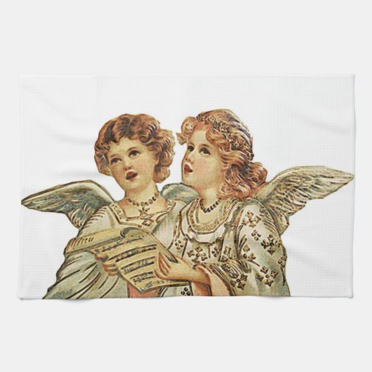 Twee Beauthful Angels Theedoek (Horizontaal)