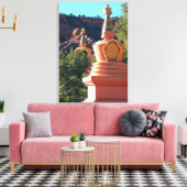 twee bedorven doek canvas afdruk (Insitu (Woonkamer))