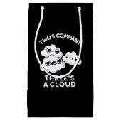 Twee bedrijf leidt een wolkenweerluis naar Dark BG Klein Cadeauzakje (Voorkant)