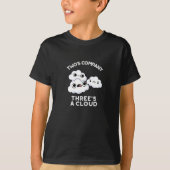 Twee bedrijf leidt een wolkenweerluis naar Dark BG T-shirt (Voorkant)