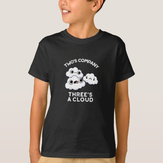 Twee bedrijf leidt een wolkenweerluis naar Dark BG T-shirt (Voorkant)