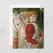 Twee beëdigde aanhangers en het hoofd van Lorenzo Briefkaart (Voorkant / Achterkant)