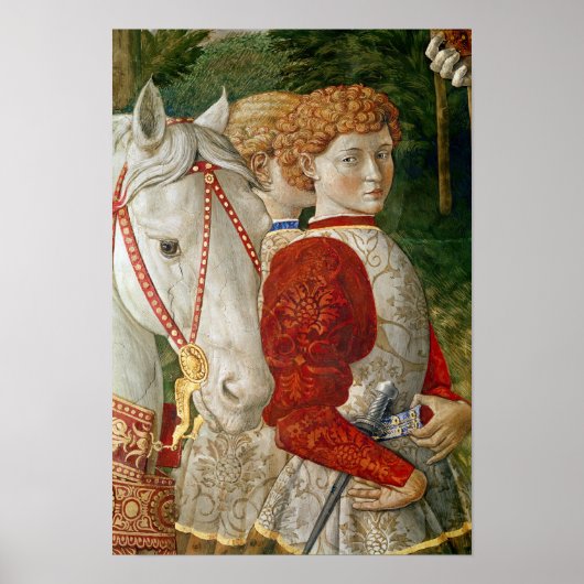 Twee beëdigde aanhangers en het hoofd van Lorenzo Poster (Voorkant)