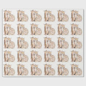 Twee bengalen Waterverf Cadeaupapier (Vlak)