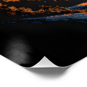 Twee beren in het donkere bos 4 perfect poster (Hoek)