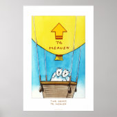 twee beren naar de hemel poster (Voorkant)