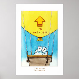 twee beren naar de hemel poster