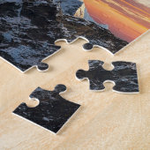 Twee bergen puzzels (Zijkant)