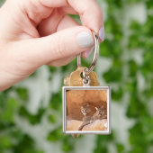 Twee bergen sleutelhanger (Hand)