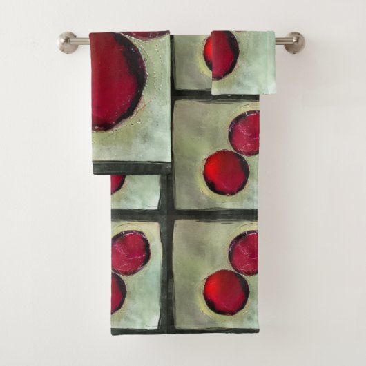 Twee Berries Bad Handdoek (Insitu)