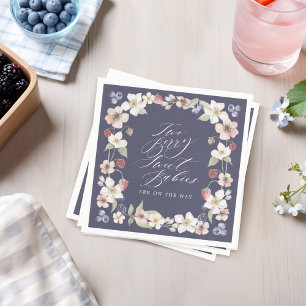 Twee Berry Sweet Baby's Wild Berry & Bloemen Douch Servet