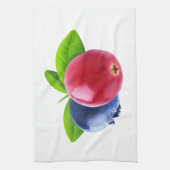 Twee bessen theedoek (Verticaal)