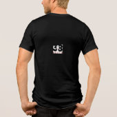 Twee Bessen Tri-Blend Shirt (Achterkant)