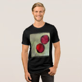 Twee Bessen Tri-Blend Shirt (Voorkant volledig)