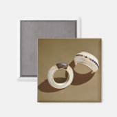 Twee beugels van de Tomb van Tutankhamun Magneet (Voorkant / Achterkant)