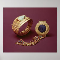 Twee beugels van de Tomb van Tutankhamun