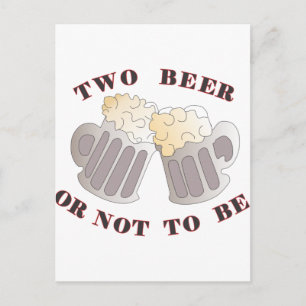twee bier briefkaart