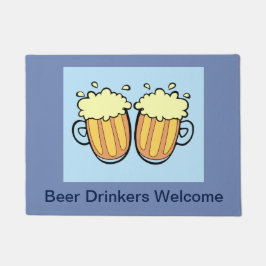 Twee bier deurmat