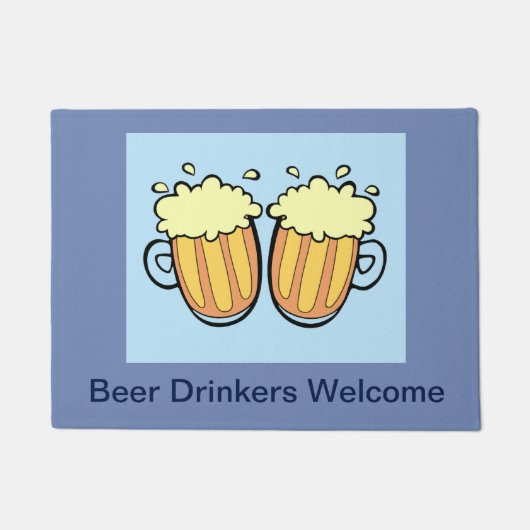 Twee bier deurmat (Voorkant)