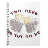 twee bier notitieboek (Voorkant)