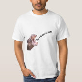 Twee Big Mouth Hippo's T-shirt (Voorkant)
