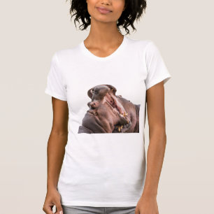 Twee Big Mouth Hippo's T-shirt