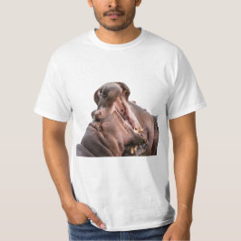 Twee Big Mouth Hippo's T-shirt