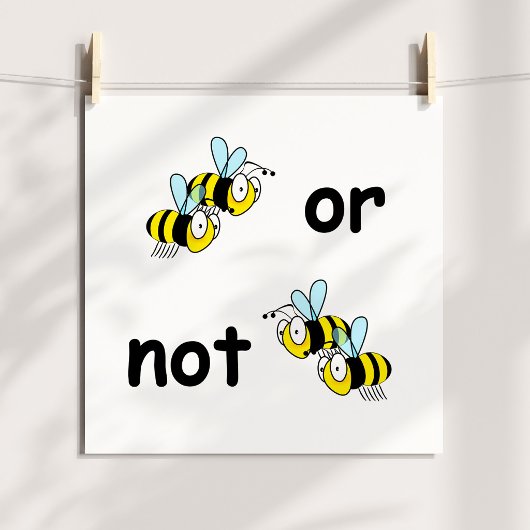 Twee Bijen of Niet Twee Bijen Poster