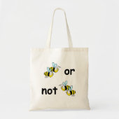 Twee bijen of niet twee bijenzakken tote bag (Voorkant)