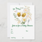 Twee bijen uitnodiging (Voorkant)