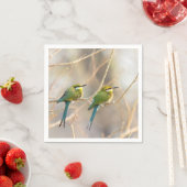 Twee bijeneters servet (Insitu)